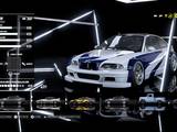 my bmw m3 e46 with the hero vinyl (hero livery) from nfs most wanted 2012