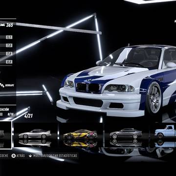 my bmw m3 e46 with the hero vinyl (hero livery) from nfs most wanted 2012