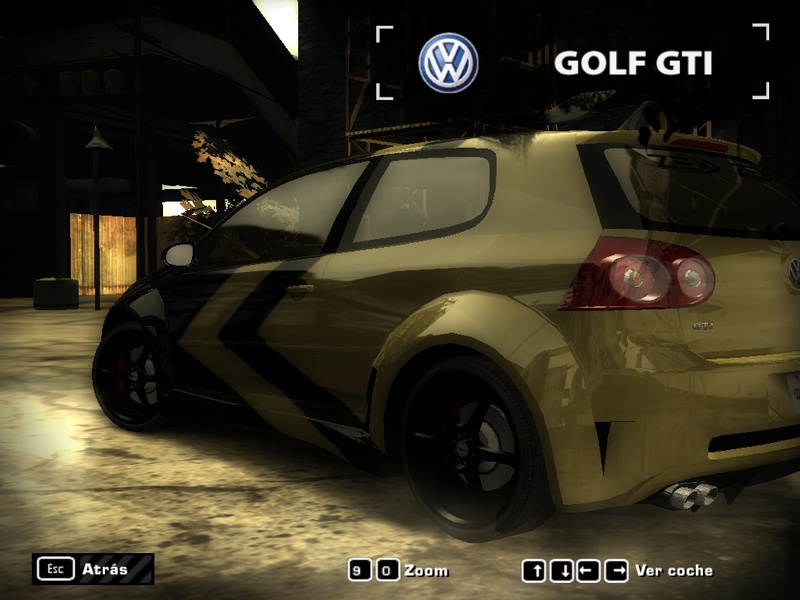 VW Golf GTI Golden Black