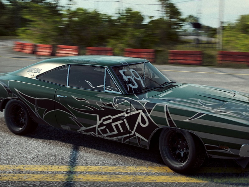 '68 Charger with Nate Denver livery