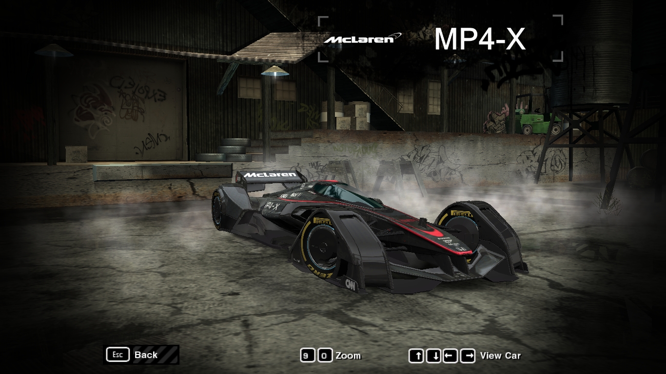 Need For Speed Most Wanted McLaren MP4-X