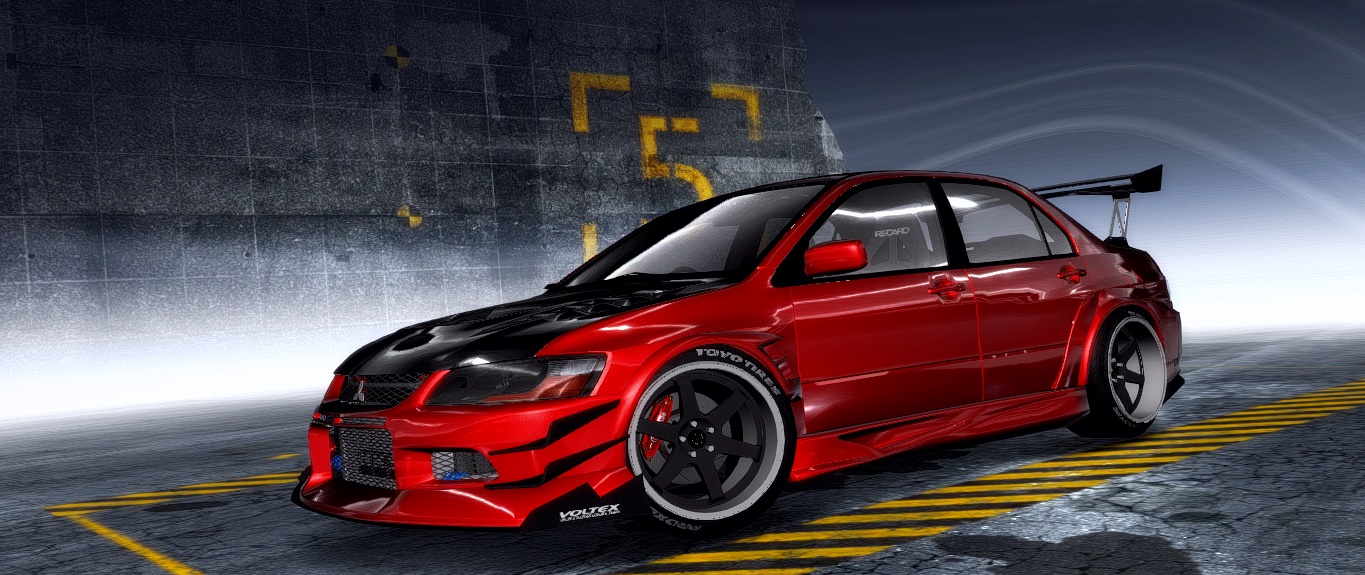 Need For Speed Pro Street Mitsubishi Evolution VIII v2