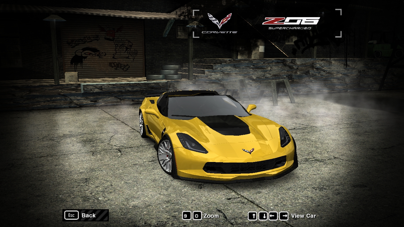 Need For Speed Most Wanted Chevrolet Corvette Z06 (C7)