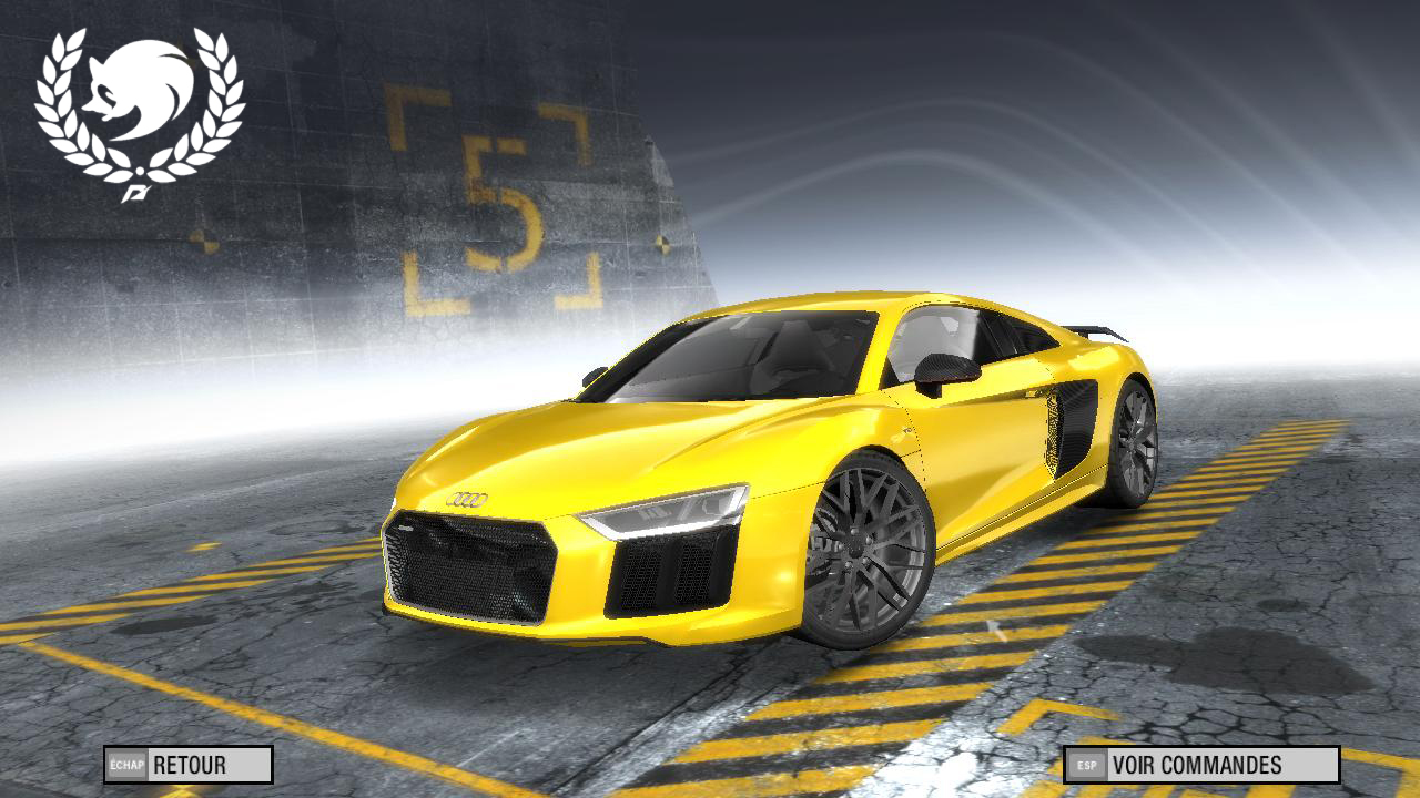 Need For Speed Pro Street Audi R8 V10 Plus '17 + Drift mode
