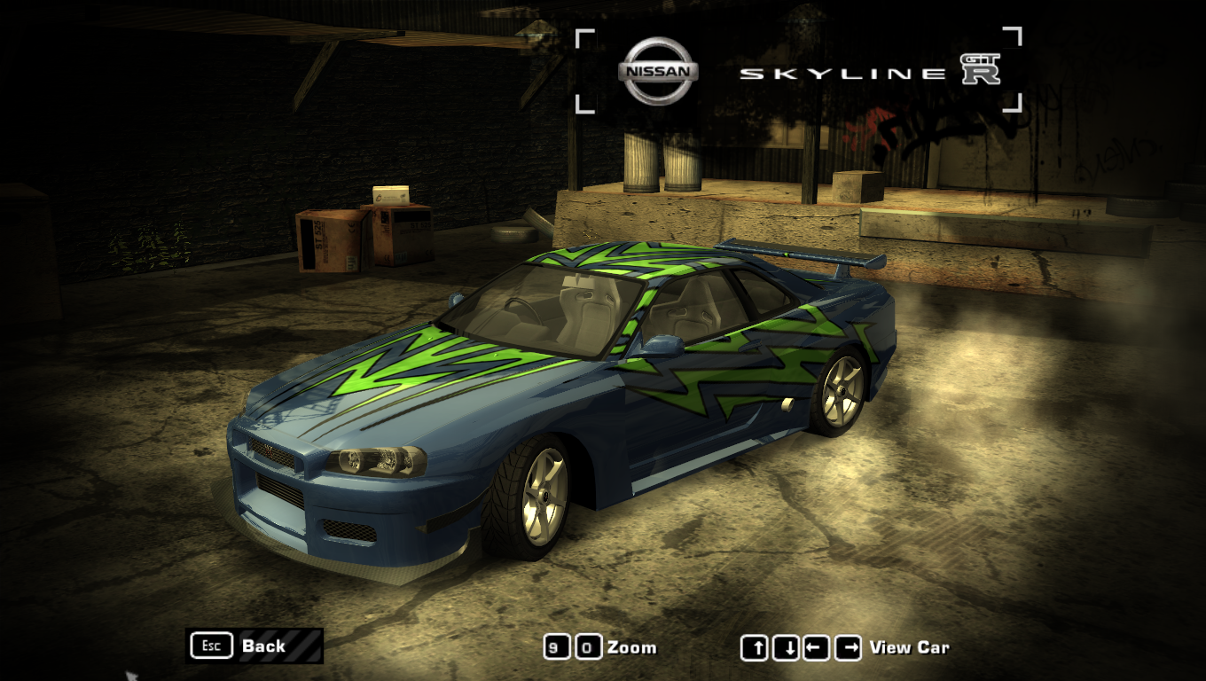 Need For Speed Most Wanted Nissan Skyline GT-R R34 [ADDON]