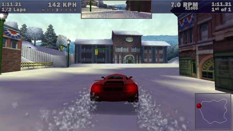 Need For Speed Hot Pursuit Snowy Town