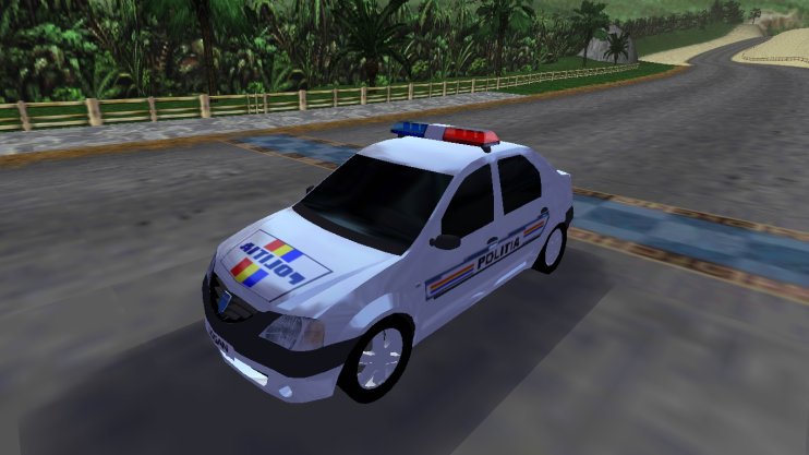 Need For Speed Hot Pursuit Dacia Logan Politia (sleeper version)