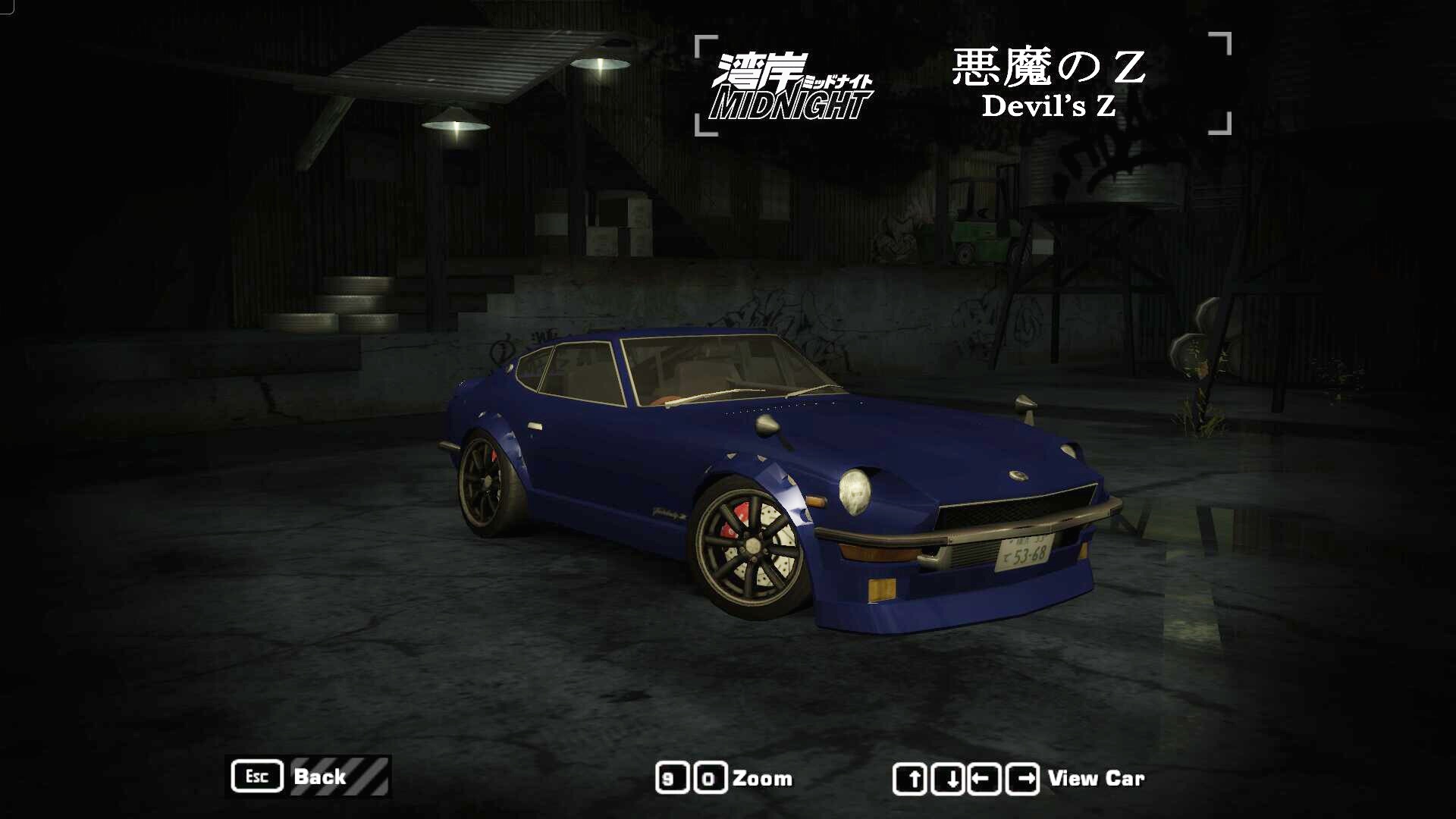 Need For Speed Most Wanted Devil's Z