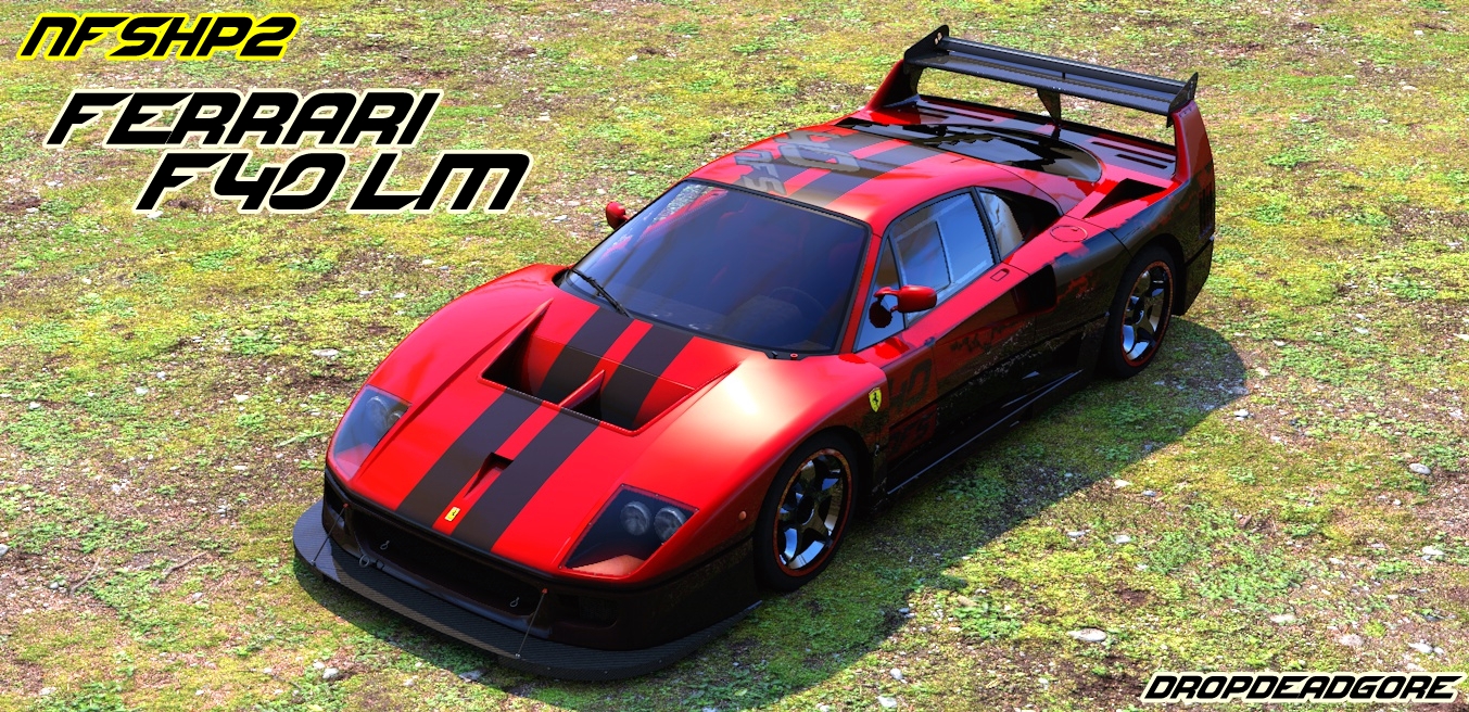 Need For Speed Hot Pursuit 2 Ferrari F40 LM