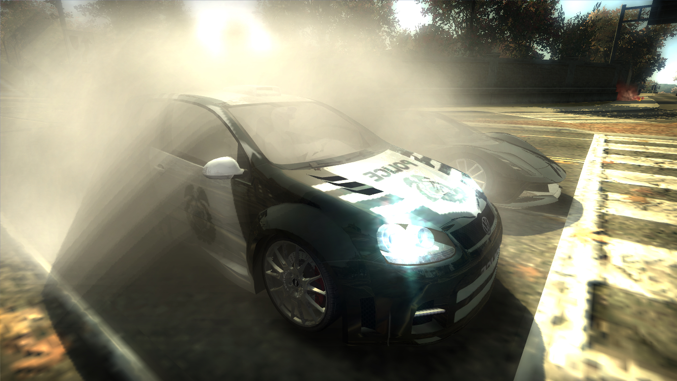 Need For Speed Most Wanted Volkswagen SONNY'S COP HEAT3 VW GOLF GTI
