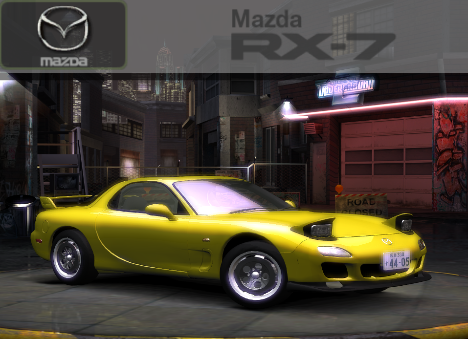 Need For Speed Underground 2 Mazda MAZDA RX7(FC&FD)