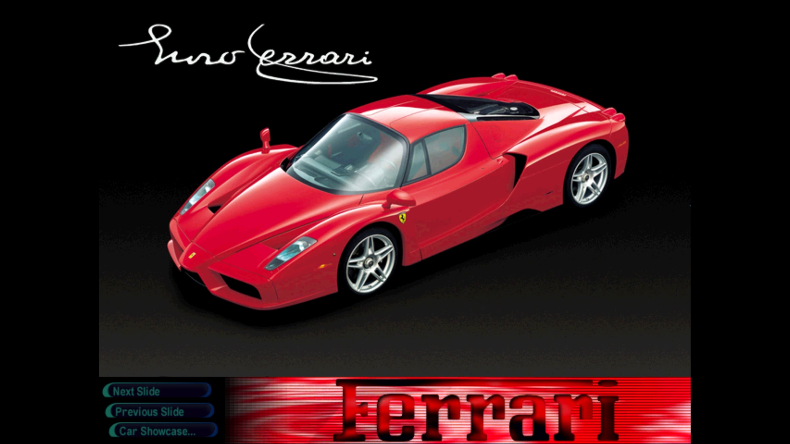Need For Speed High Stakes Ferrari Enzo - Vidwalls, Slideshows, and 360 Interior Showcase