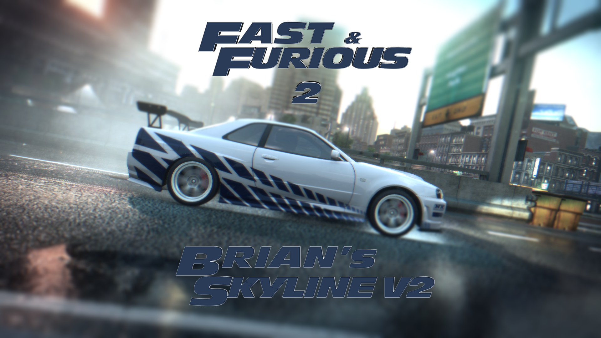 Need For Speed Most Wanted 2012 Nissan Fast & Furious 2 Skyline