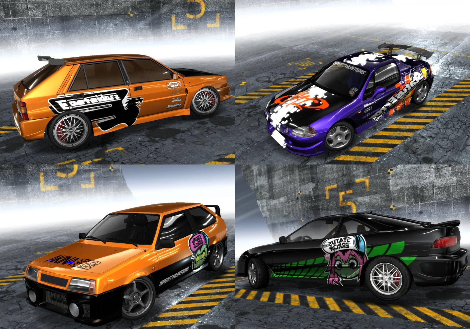 Need For Speed Pro Street Yochi's NFSPS Vinyls Pack 1