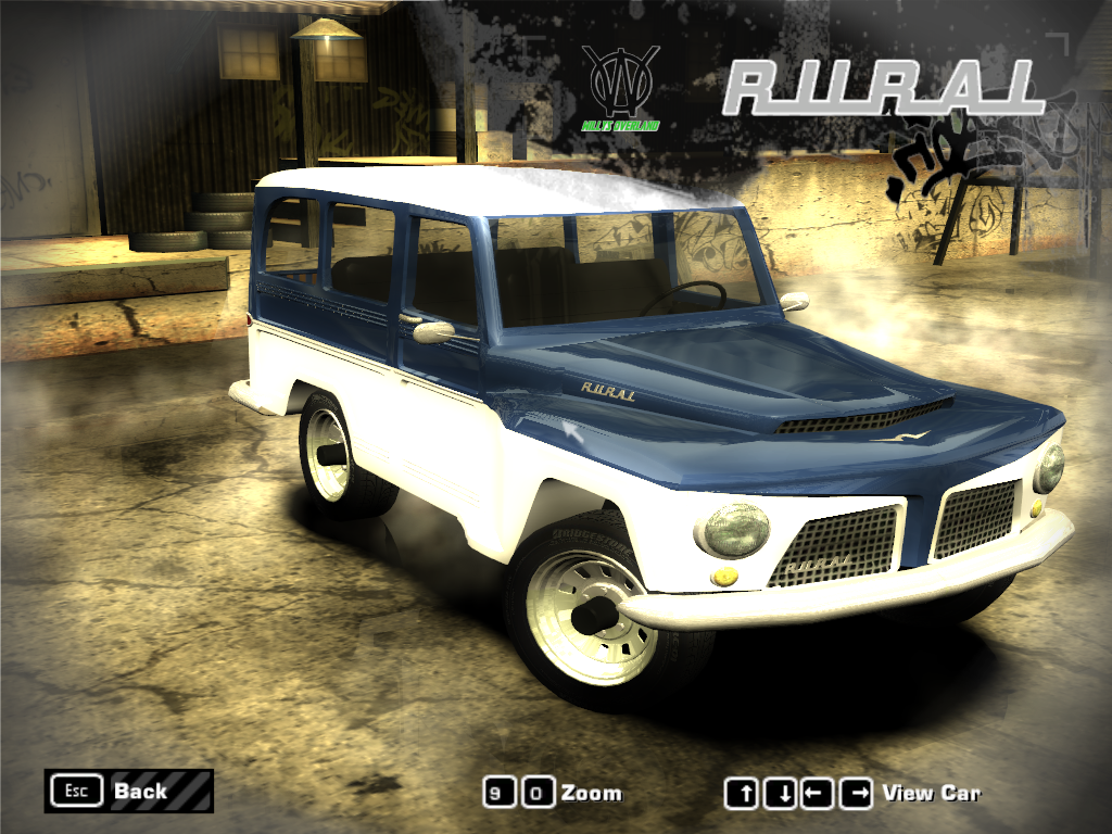 Need For Speed Most Wanted Jeep 1965 Willys Overland Rural