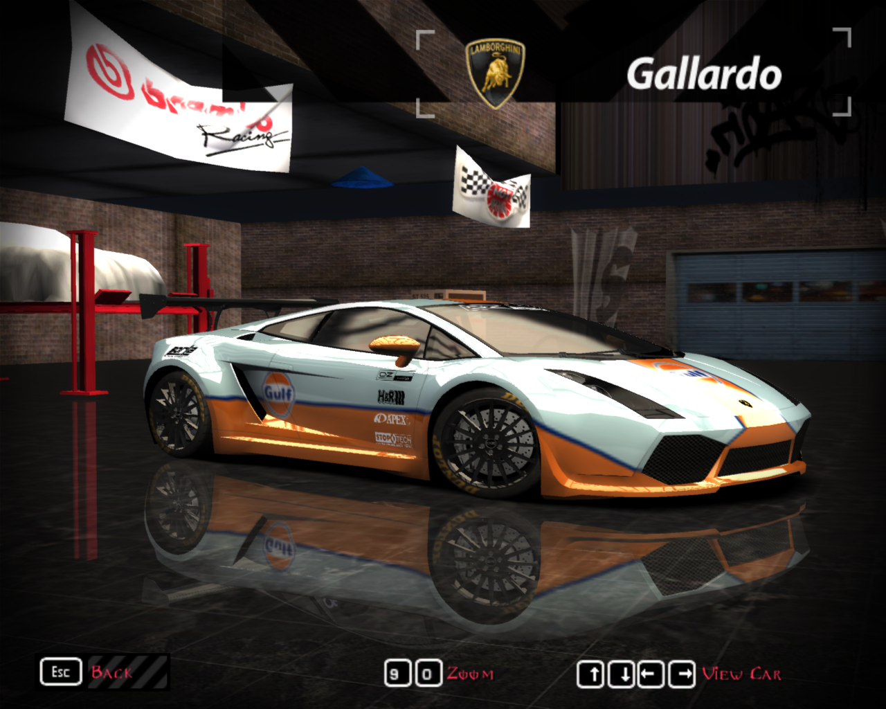 Need For Speed Most Wanted Lamborghini Gallardo Gulf