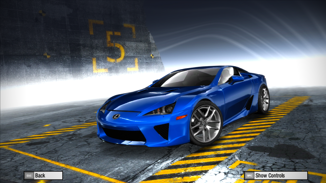 Need For Speed Pro Street Lexus LFA