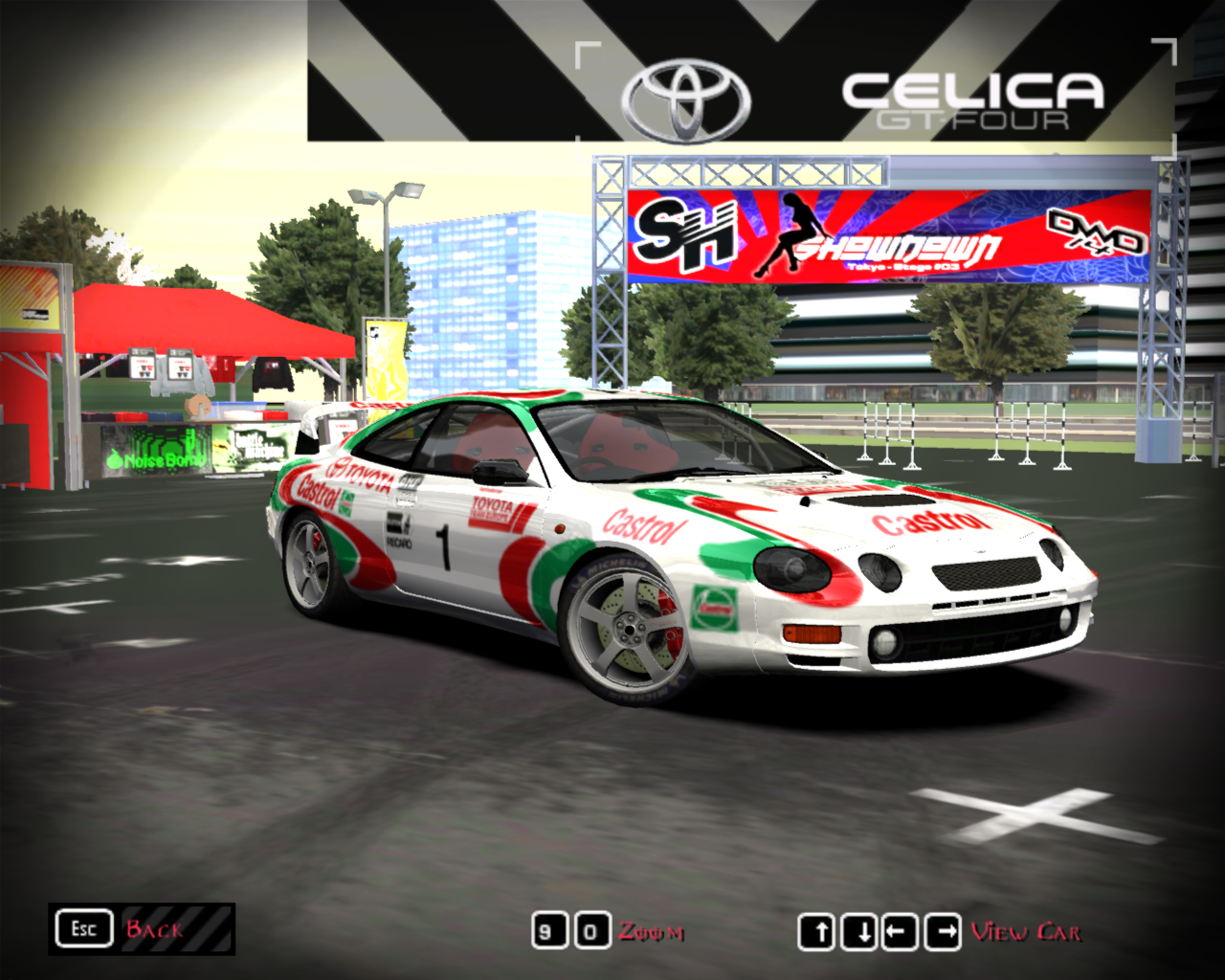 Need For Speed Most Wanted Toyota Castrol Celica GT-Four ST205