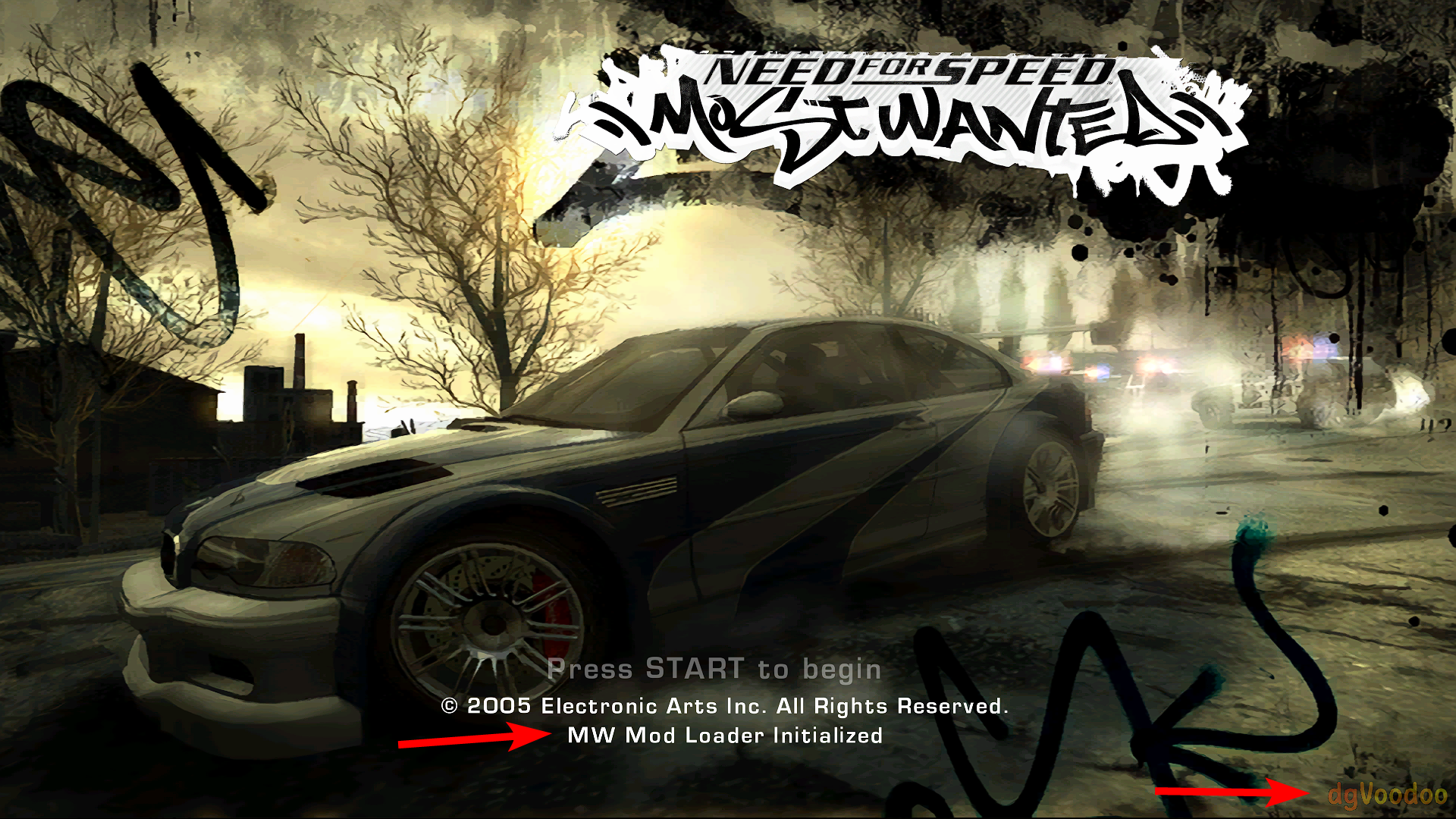 Need For Speed Most Wanted Non-d3d9.dll Modloader for Most Wanted