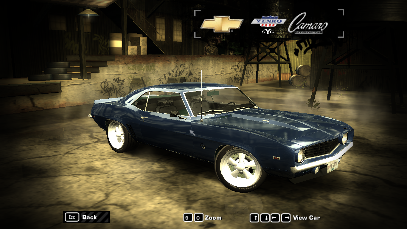 Need For Speed Most Wanted 1969 Chevrolet Camaro Yenko SYC (ADDON)