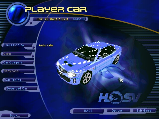 Need For Speed Hot Pursuit HSV VZ Monaro CV-8