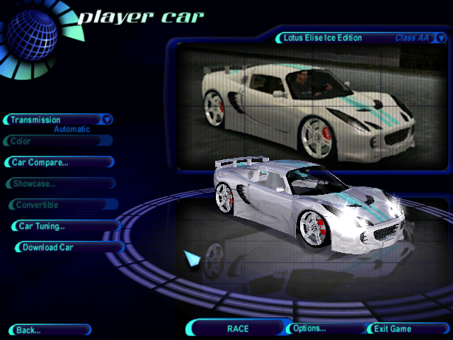 Need For Speed High Stakes Lotus Elise Ice Edition V2