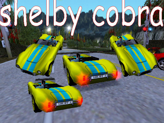 Need For Speed High Stakes Shelby Cobra