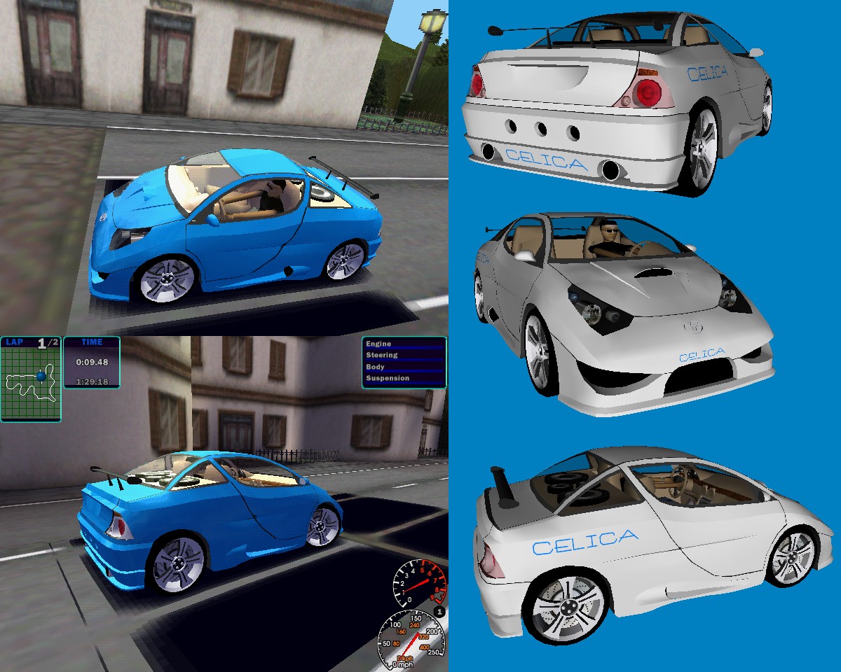 Need For Speed High Stakes Toyota Celica 2007 Concept