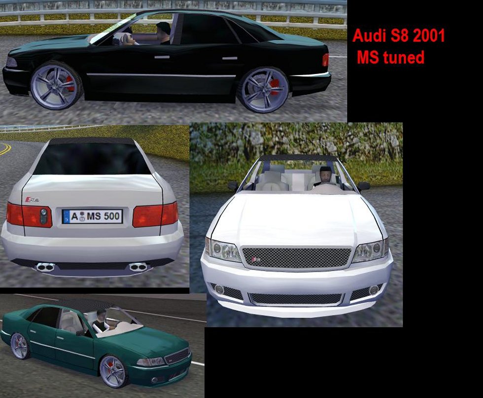 Need For Speed High Stakes Audi S8 2001 MS tuned