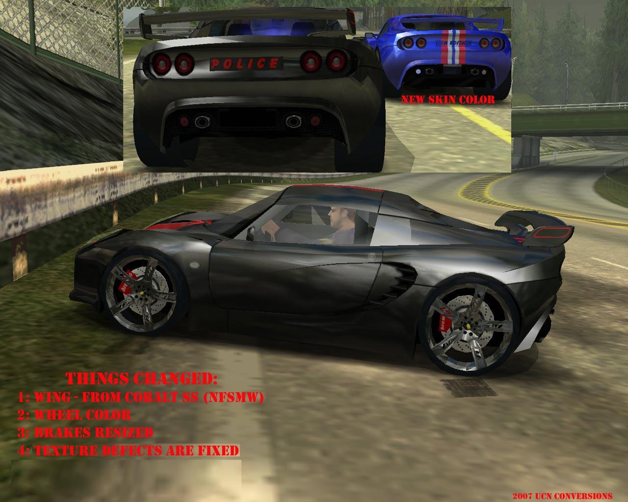 Need For Speed Hot Pursuit 2 Lotus Elise UCN 2