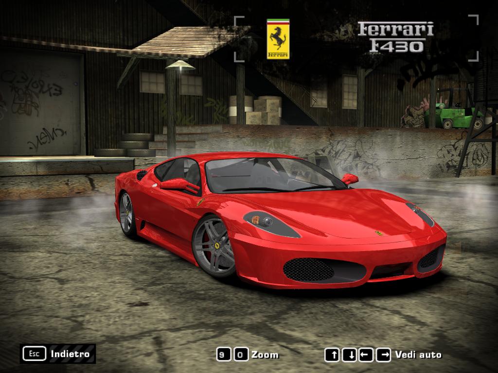 Need For Speed Most Wanted Ferrari F430 Modena