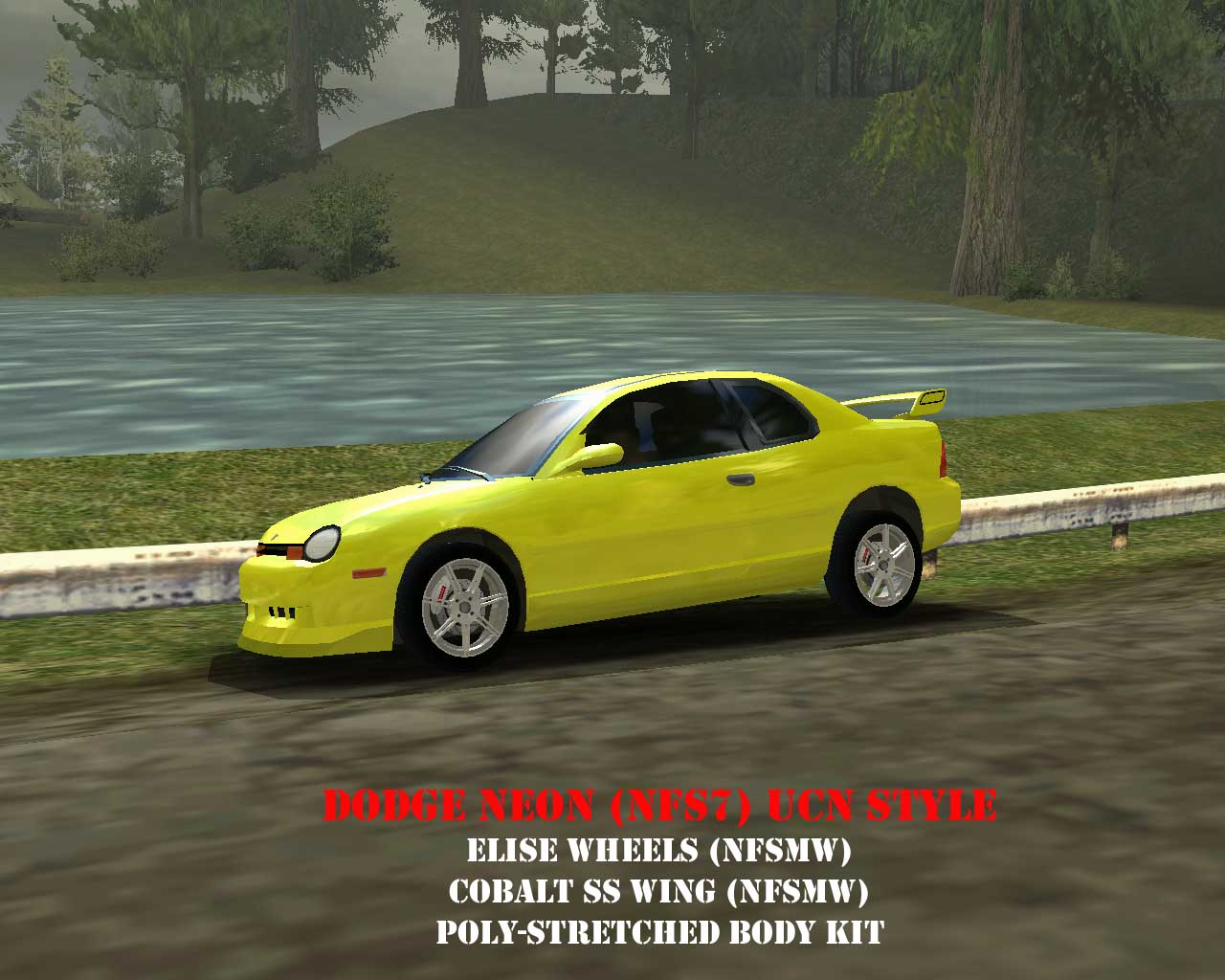 Need For Speed Hot Pursuit 2 Dodge Neon UCN
