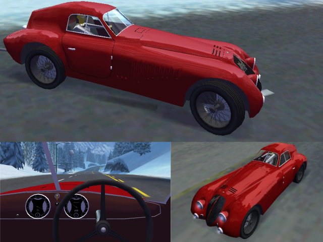 Need For Speed High Stakes Alfa Romeo 8C 2900B LeMans Speciale (1938)