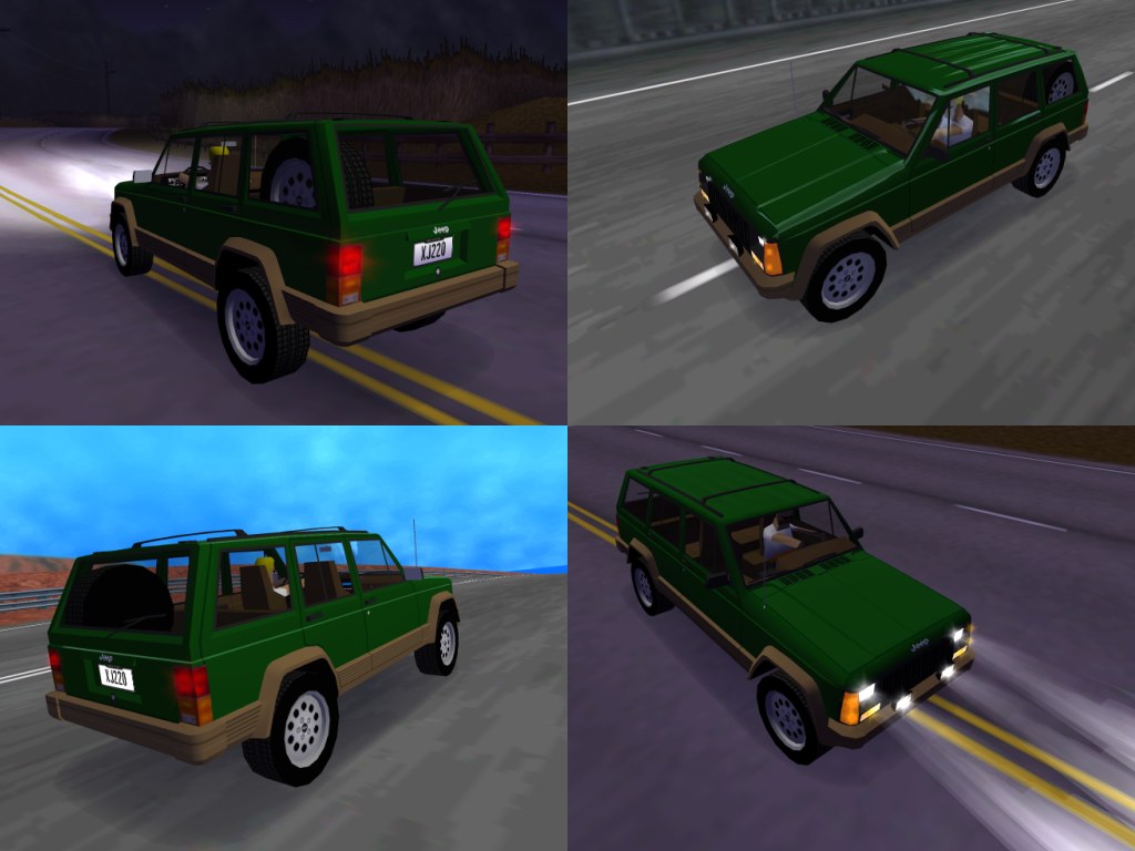 Need For Speed High Stakes Jeep Cherokee (1996)