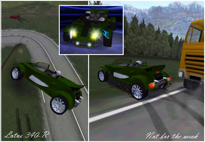 Need For Speed High Stakes Lotus 340 R