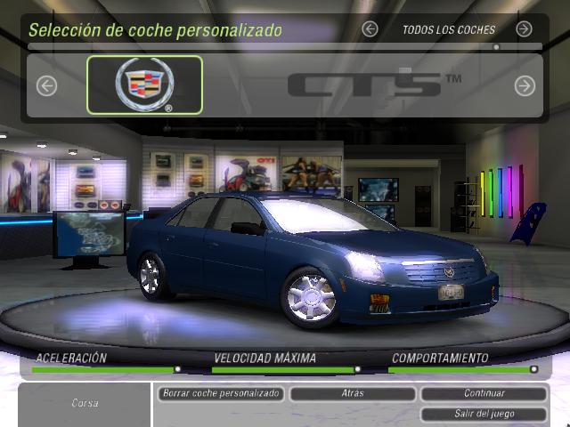 Need For Speed Underground 2 Cadillac CTS 2005