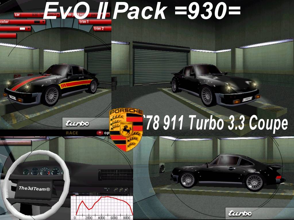 Need For Speed Porsche Unleashed Porsche 930 Turbo Evo II