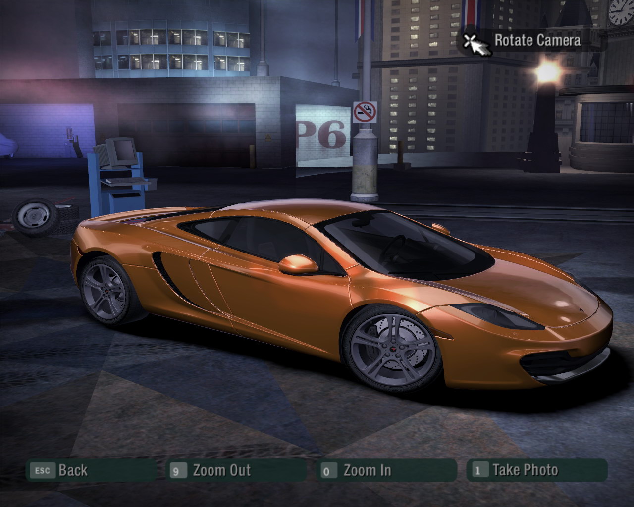 Need For Speed Carbon McLaren MP4-12C (NFS: Shift)