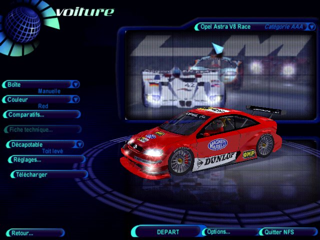 Need For Speed High Stakes Opel Astra V8 Race