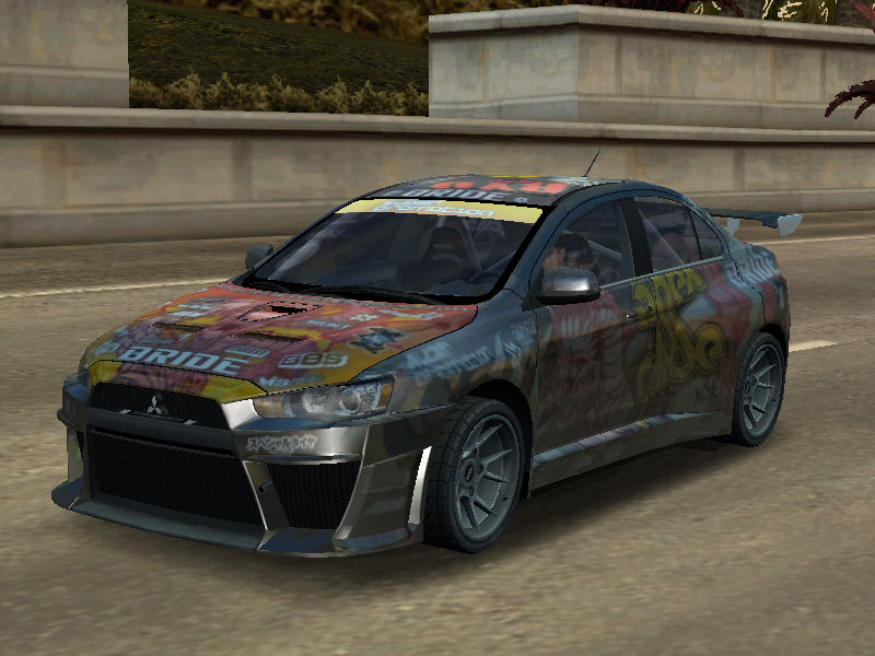 Need For Speed Hot Pursuit 2 Mitsubishi RYO'S EVO-X
