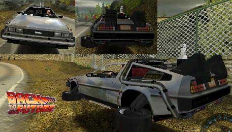 Need For Speed Hot Pursuit 2 DMC Flying DeLorean