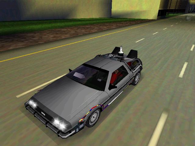 Need For Speed Hot Pursuit DMC BTTF, Part II DeLorean Time Machine