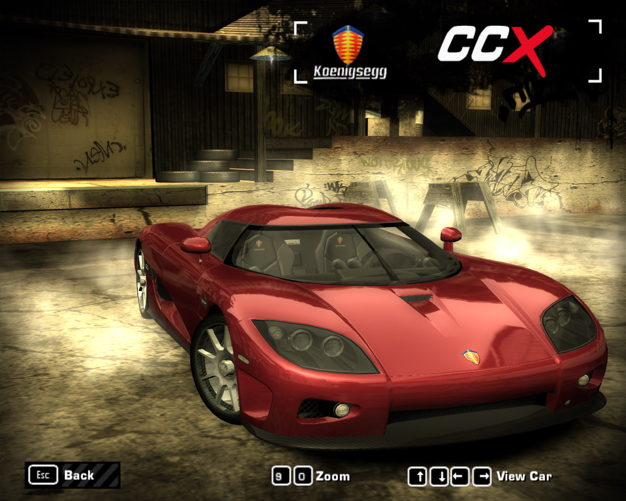 Need For Speed Most Wanted Koenigsegg CCX (Fully tunable)