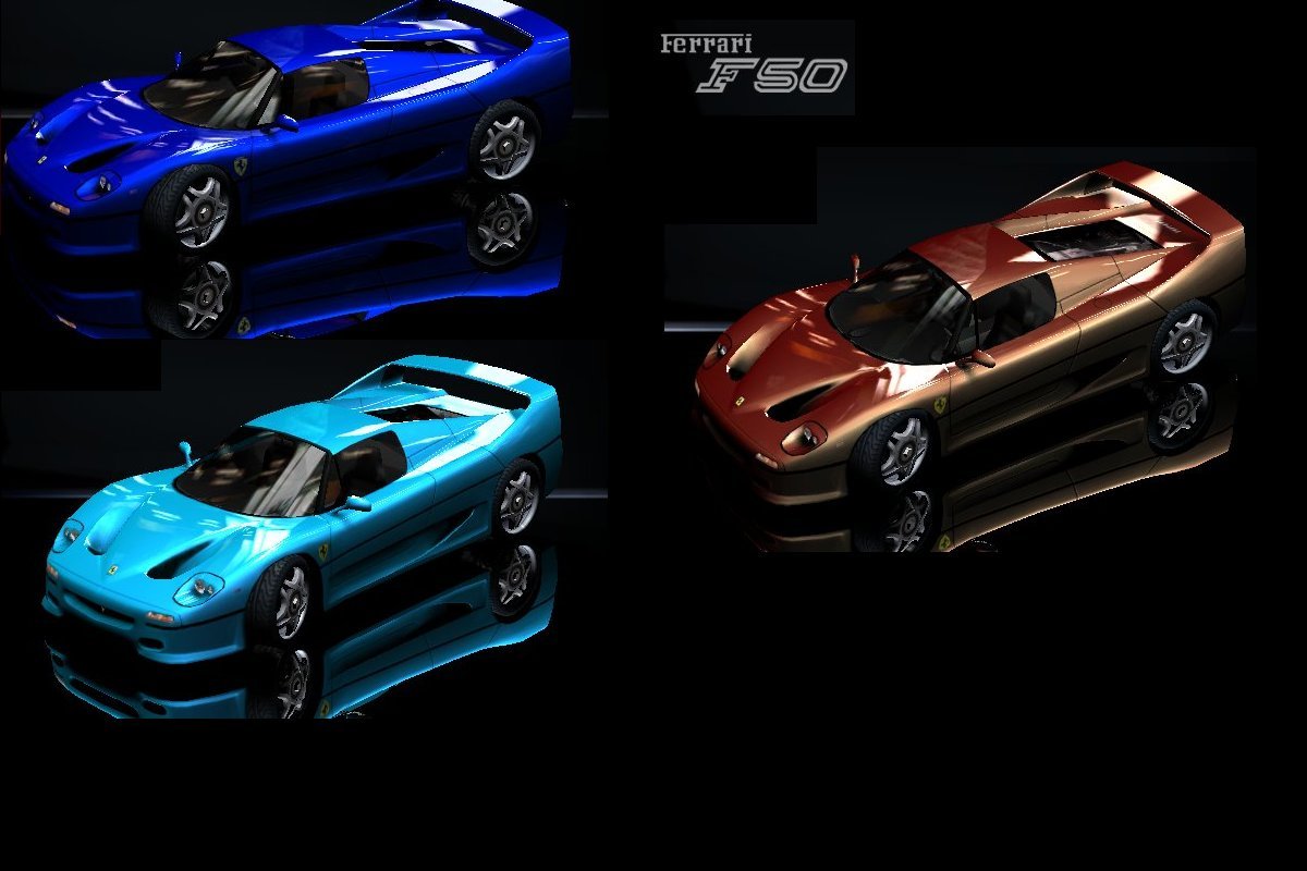 Need For Speed Hot Pursuit 2 Ferrari F50 New Skins