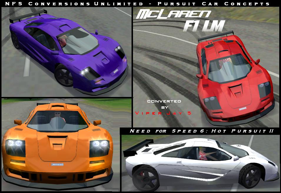 Need For Speed High Stakes McLaren F1 LM (NFS 6)