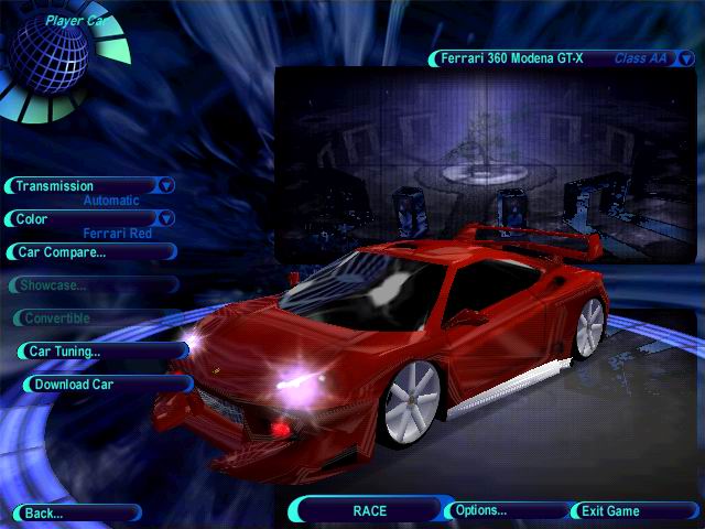 Need For Speed High Stakes Ferrari 360 Modena GT-X