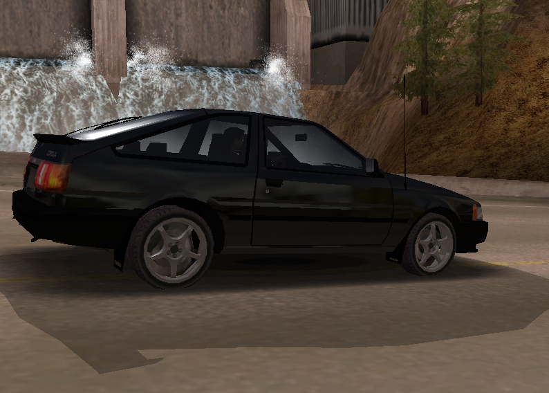Need For Speed Hot Pursuit 2 Toyota Corolla GT Twin Cam 16  (AE86)