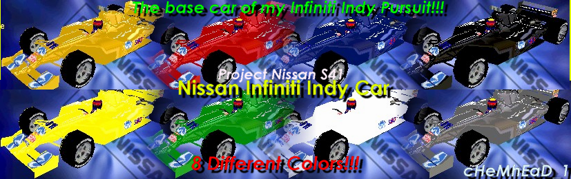 Need For Speed Hot Pursuit Infiniti Nissan Indy Car (Chemhead Project S41)