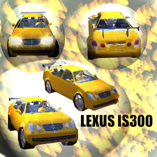 Need For Speed High Stakes Lexus IS300 w/ Altezza lights