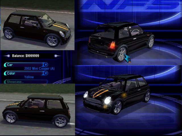 Need For Speed High Stakes Mini Cooper (2002)